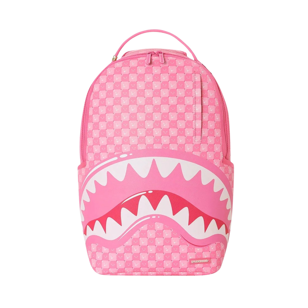 SPRAYGROUND PINK NEW CHECK FACES