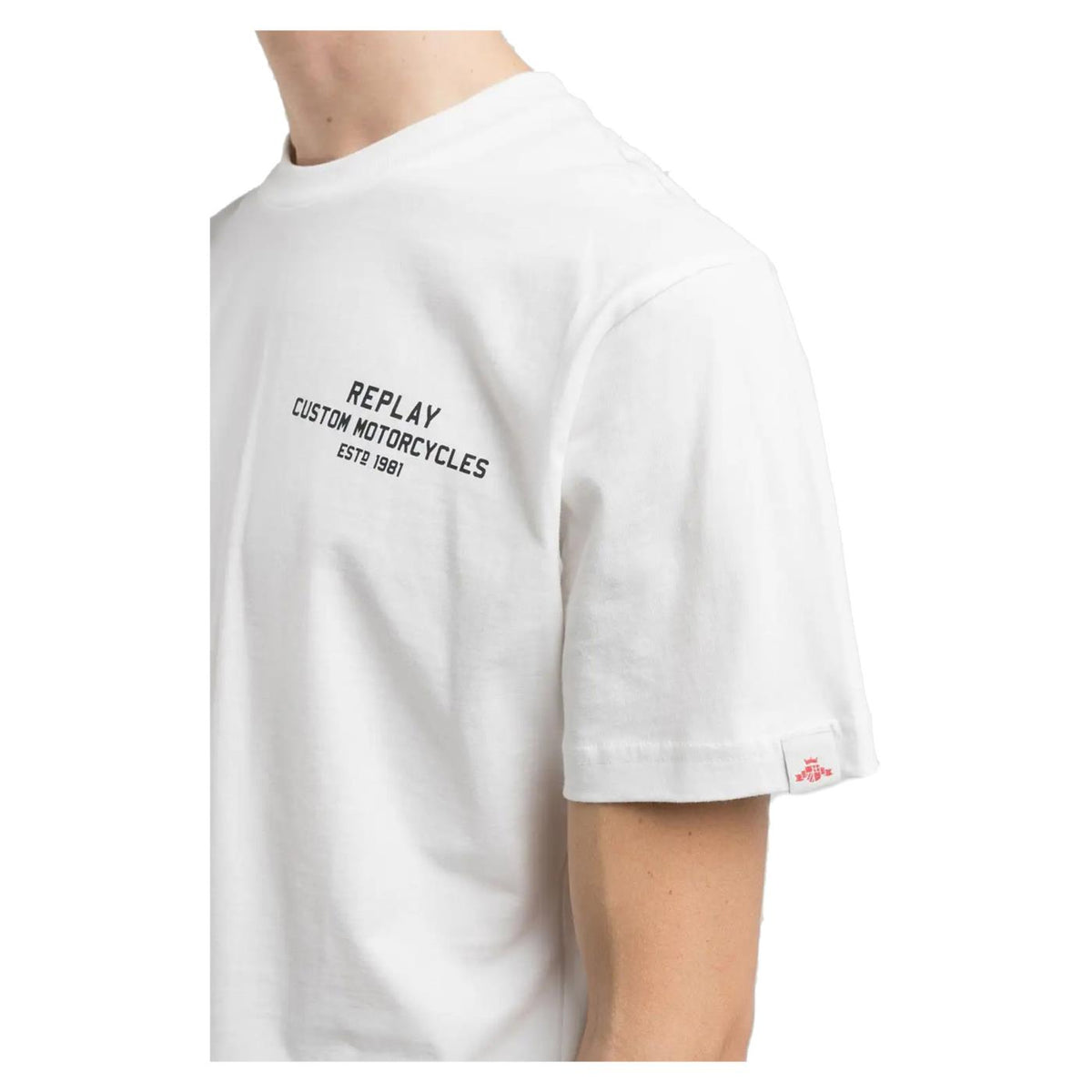 REPLAY T-SHIRT CON STAMPA