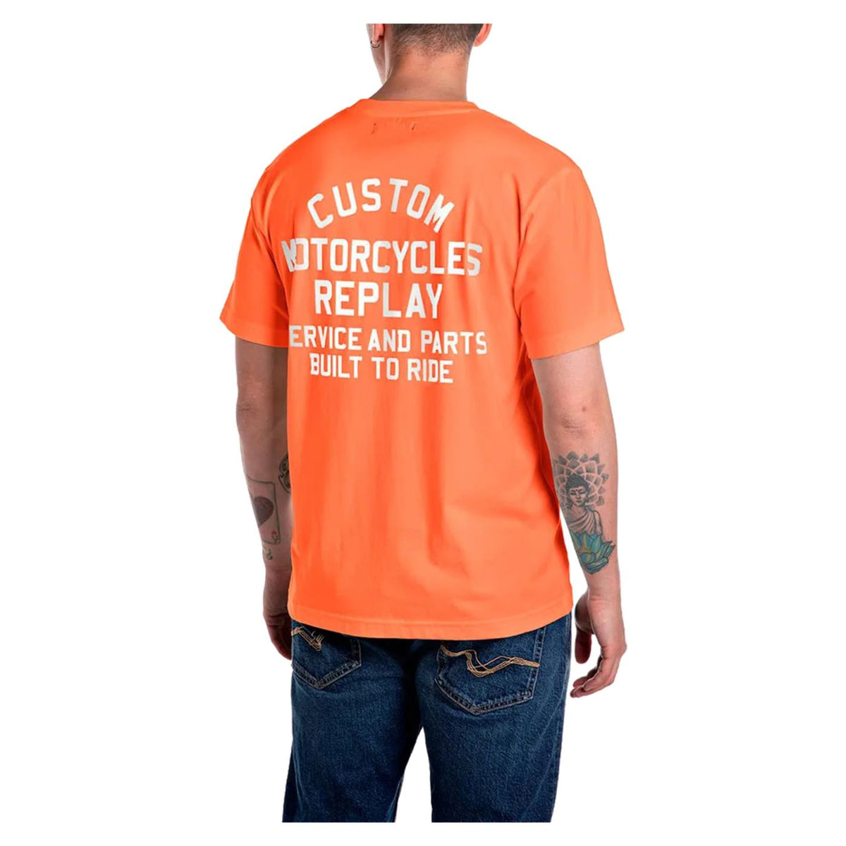 REPLAY T-SHIRT CON STAMPA - seconda immagine