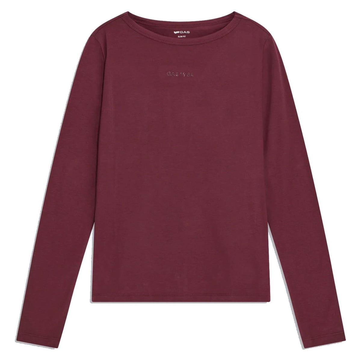 GAS T-SHIRT ML W HANIKE BOAT - Bordeaux - immagine principale