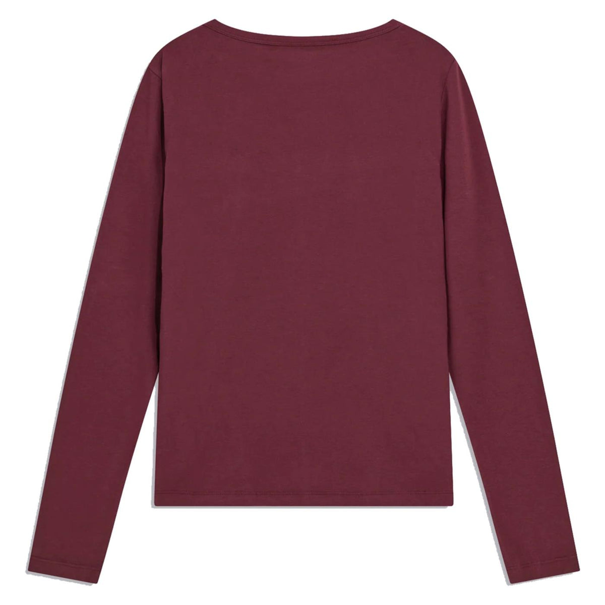 GAS T-SHIRT ML W HANIKE BOAT - Bordeaux - vista 2
