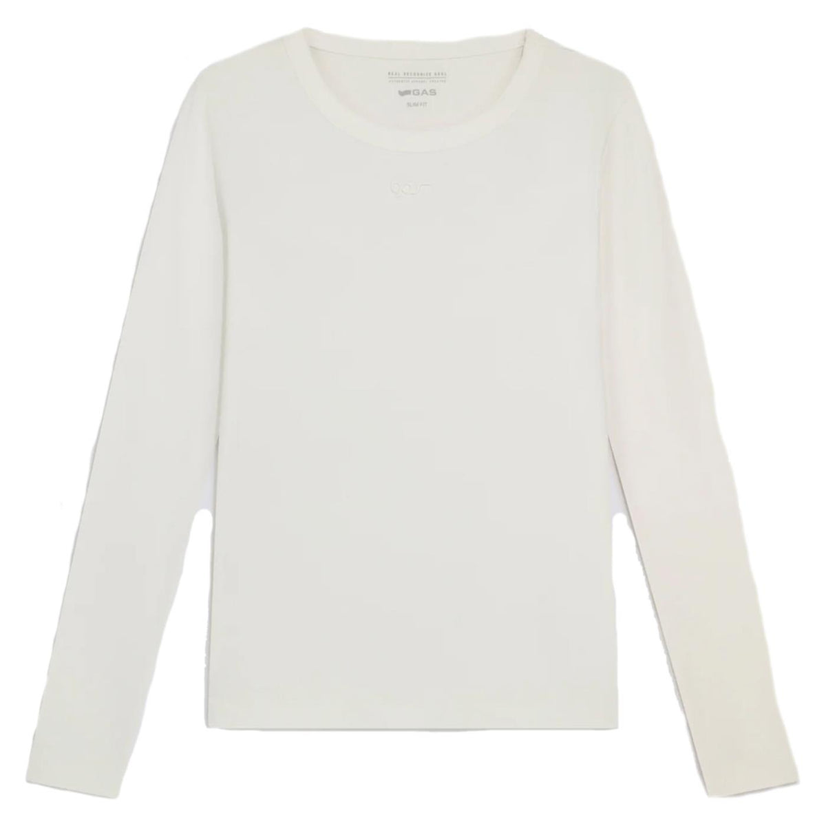 GAS T-SHIRT W HANIS ML - Bianco - vista 2