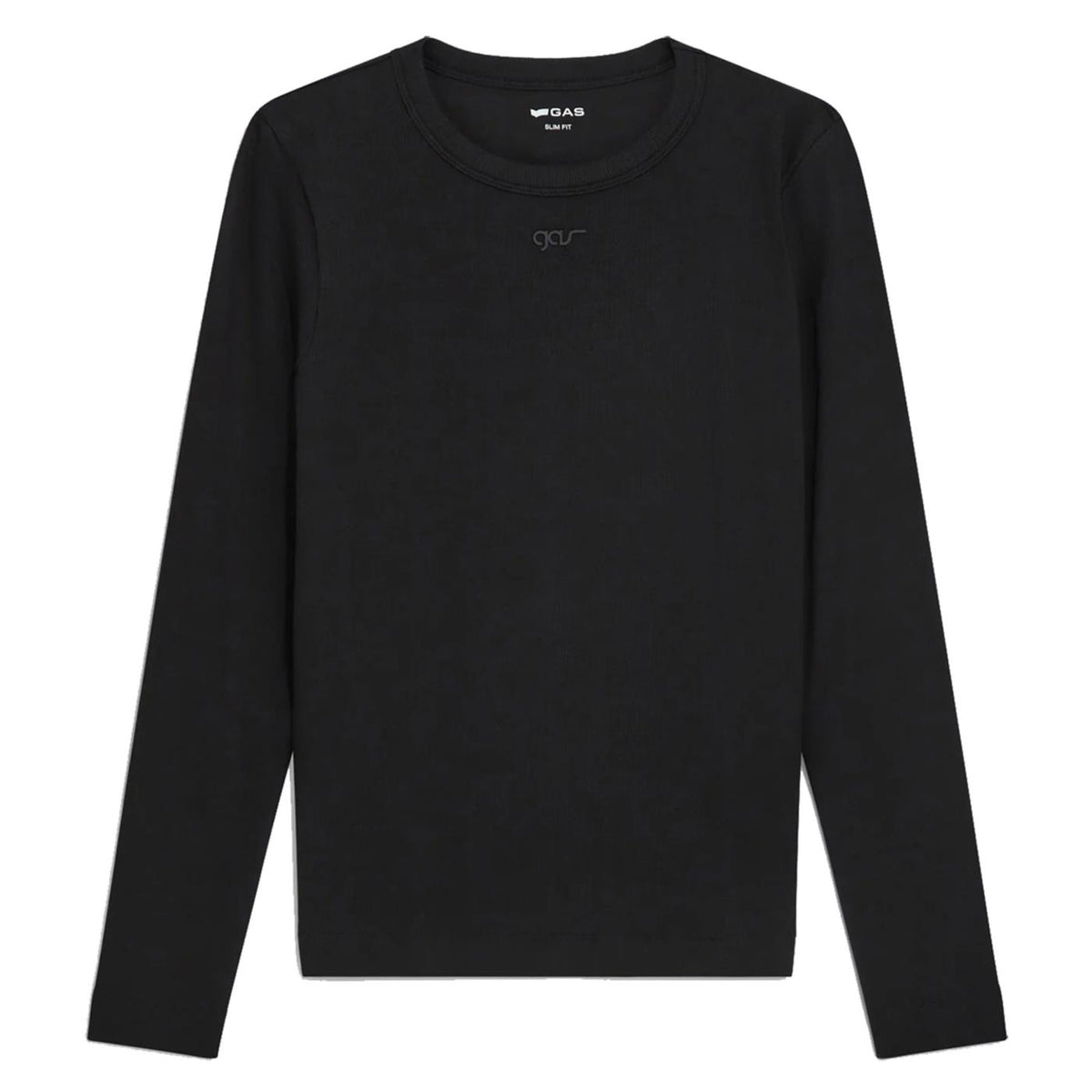 GAS T-SHIRT W HANIS ML - Nero - vista 3