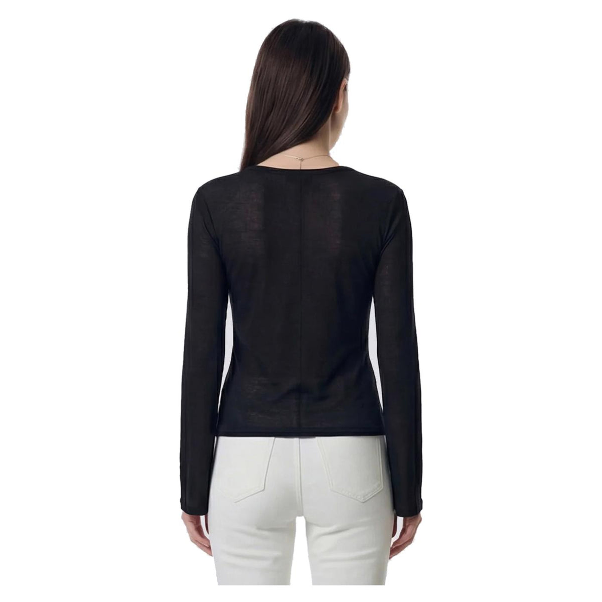 GAS T-SHIRT W TILLYS ML - Nero - vista 3