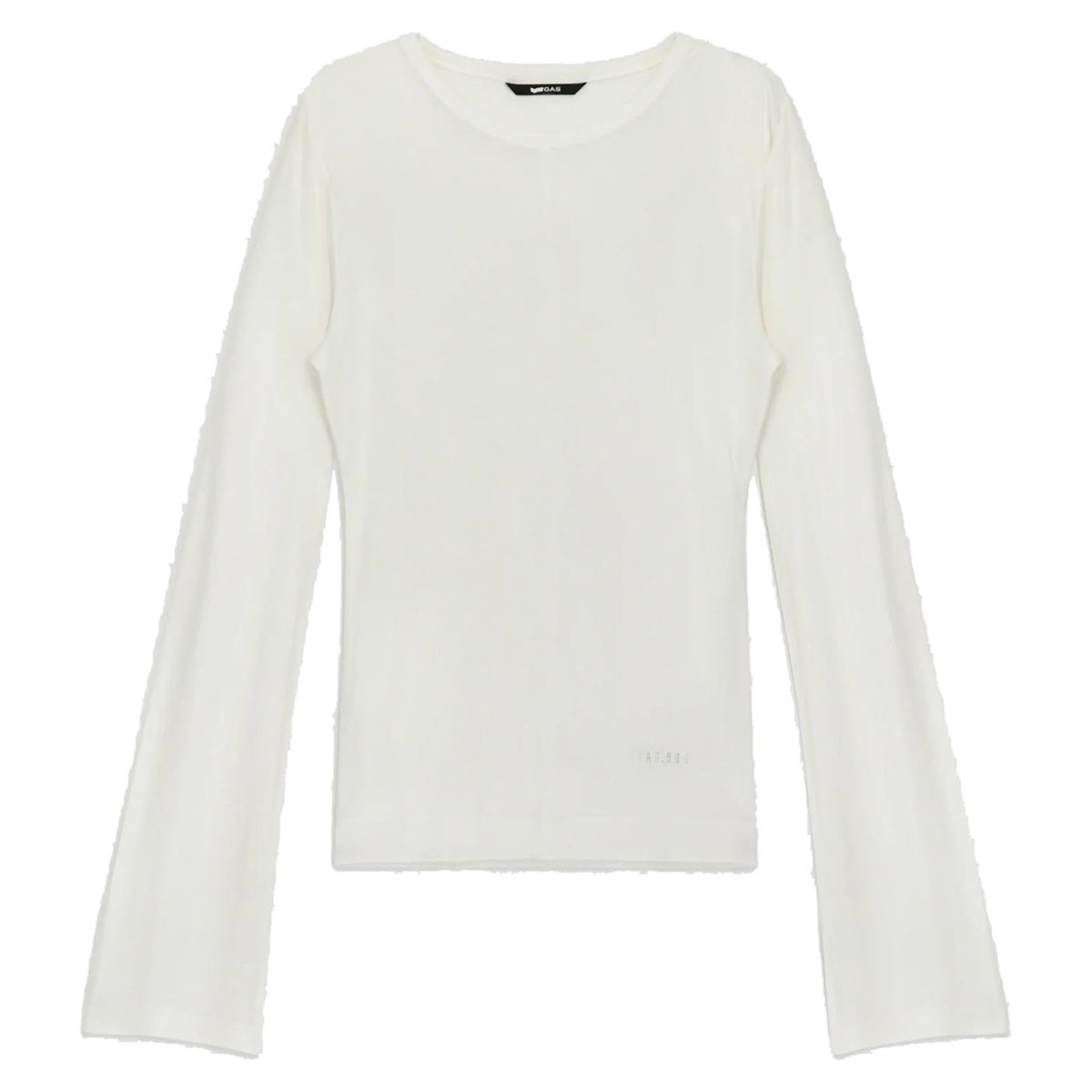 GAS T-SHIRT W TILLYS ML - Bianco - vista 4