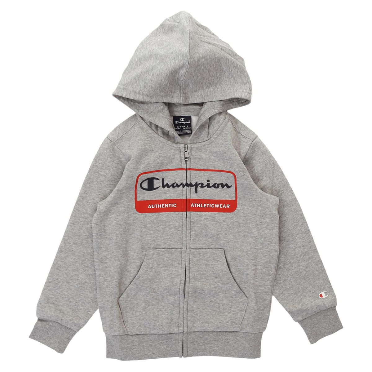 CHAMPION HOODED FULL ZIP SWEATSHIR