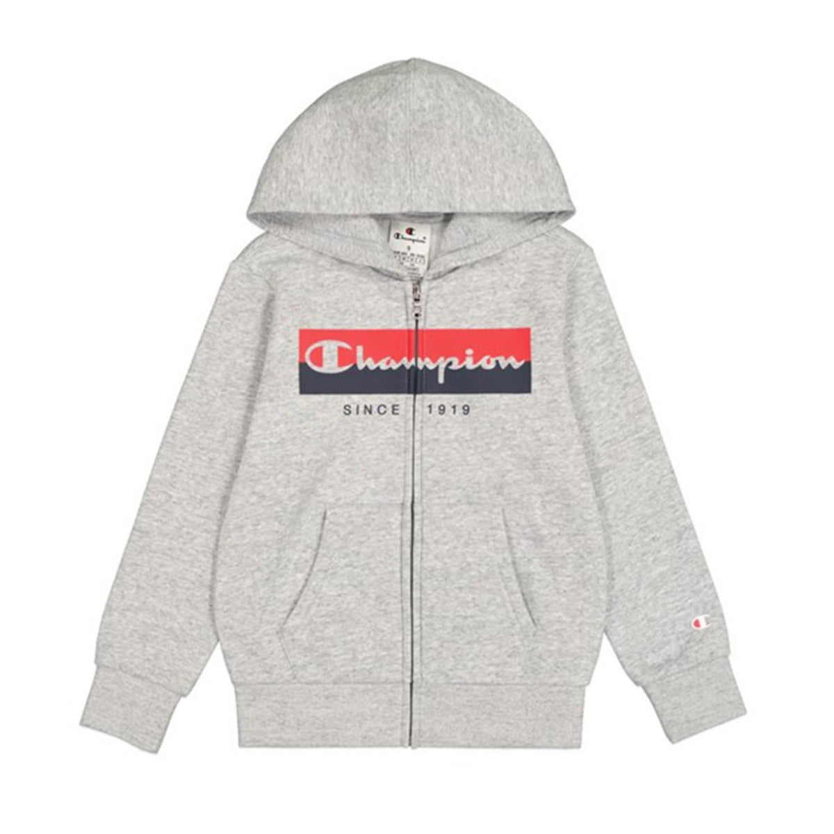 CHAMPION JR HOODED FZ SWEATSHIRT