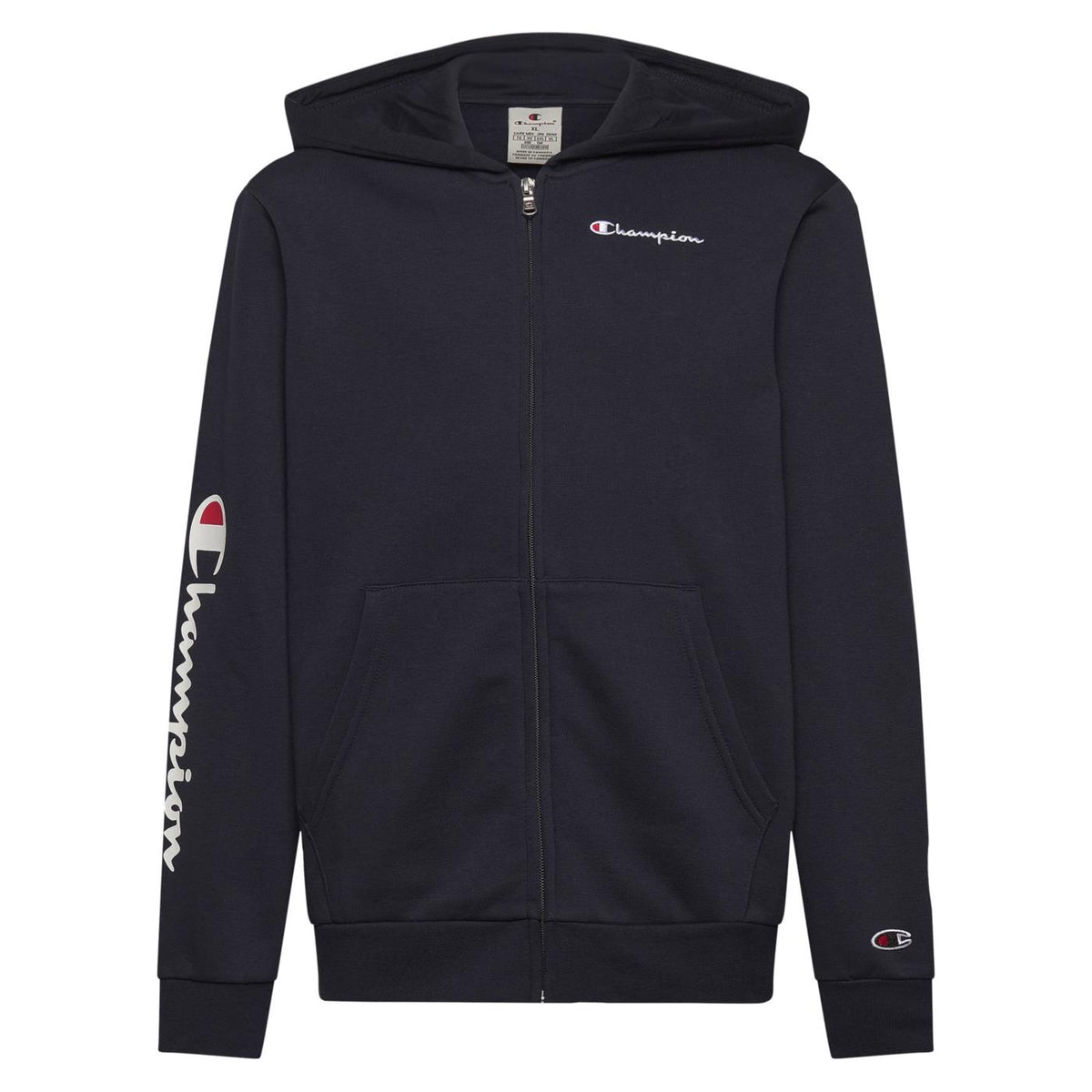 CHAMPION JR HOODED FZ SWEATSHIRT