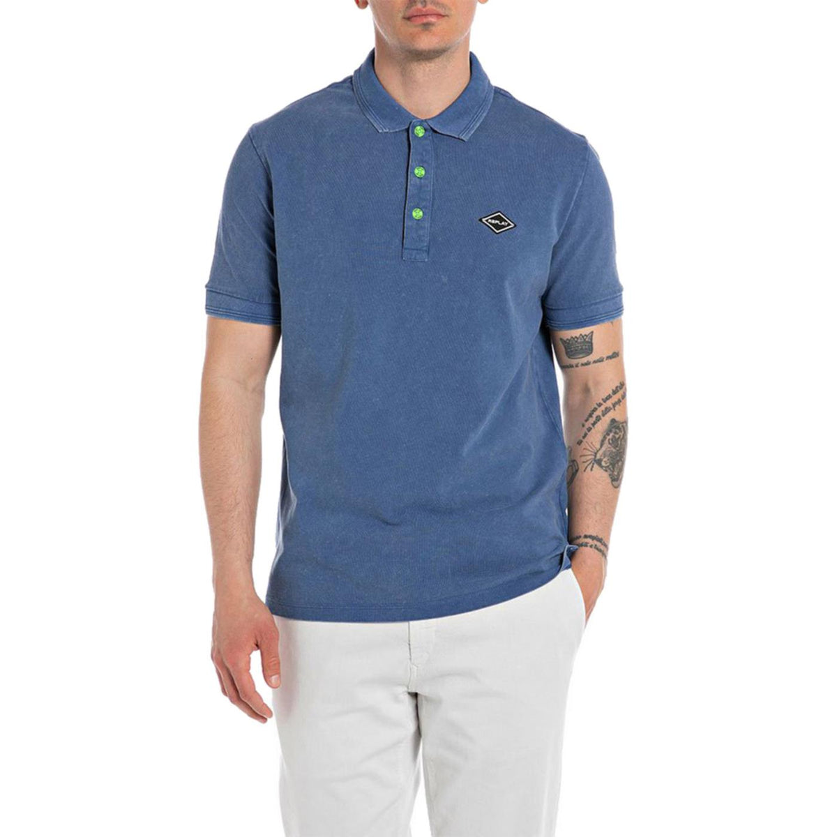 REPLAY POLO UOMO MANICA CORTA