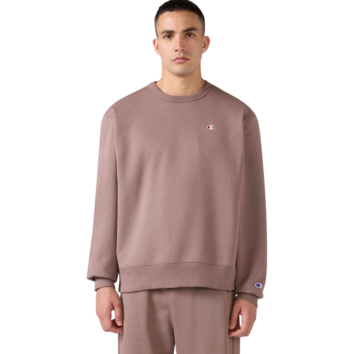 CHAMPION CREWNECK SWEATSHIRT - Marrone chiaro - immagine principale