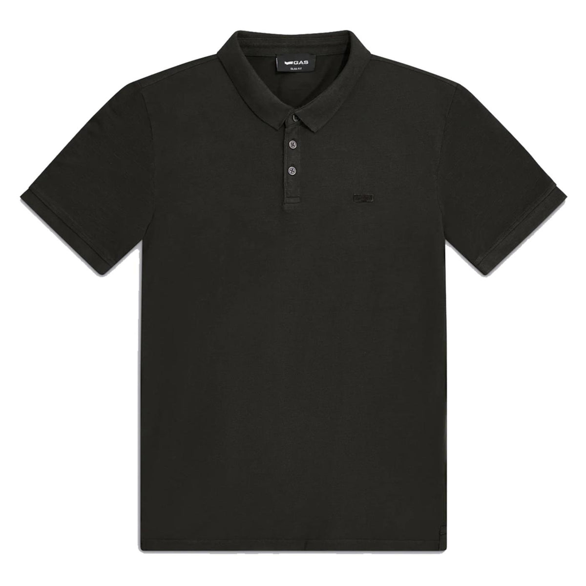 GAS POLO MC RALPH PIQUET SLUB - Nero - immagine principale