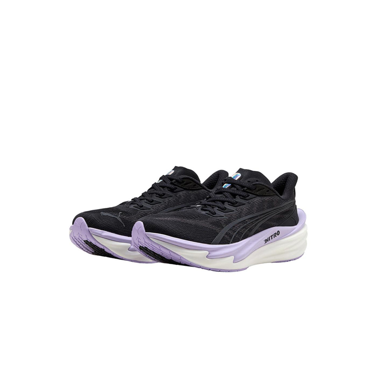 PUMA DEVIATE NITRO 4 WOMAN - Nero - vista 3