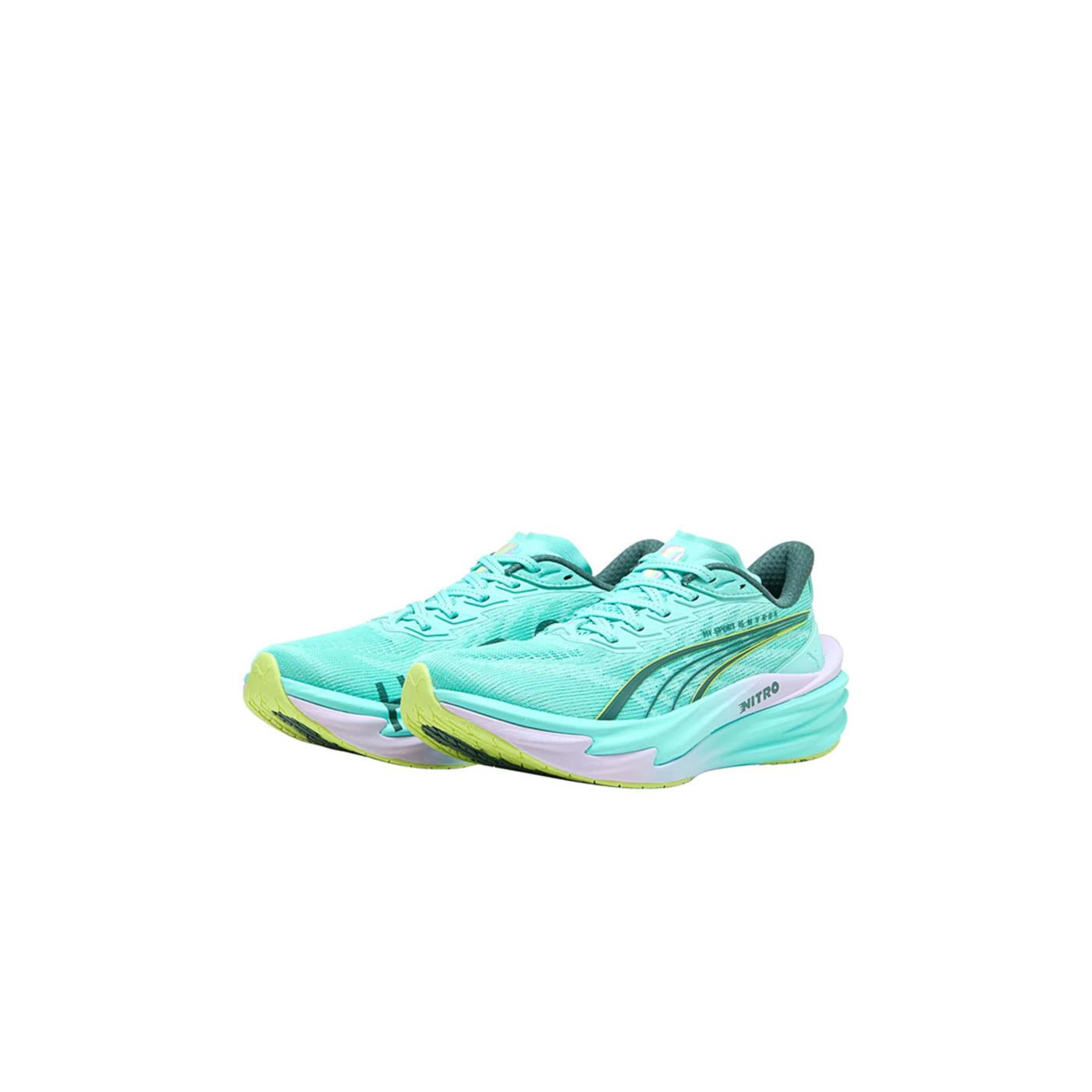 PUMA DEVIATE NITRO 4 HYROX - Turchese - vista 3