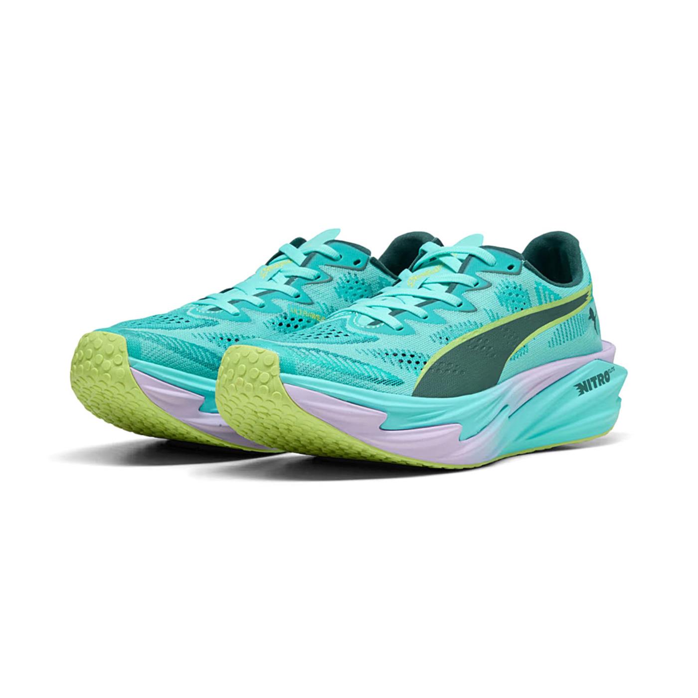 PUMA DEVIATE ELITE 4 HYROX - Turchese - vista 3