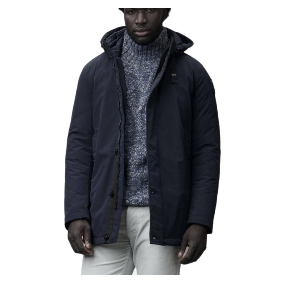 BLAUER JACKET CHESTER - Blu - vista 2