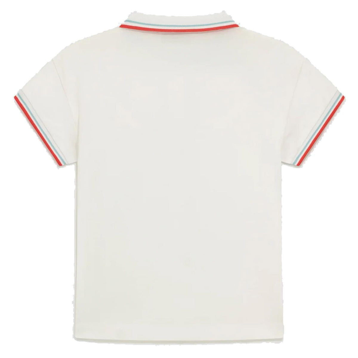 GAS POLO W RAFFY MC STRIPES - Bianco - vista 3