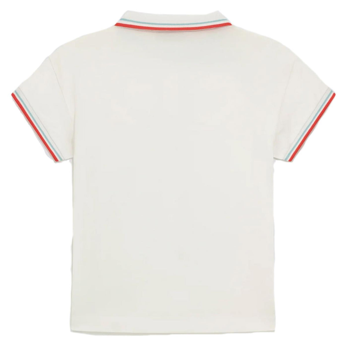 GAS POLO W RAFFY MC STRIPES - Bianco - vista 4