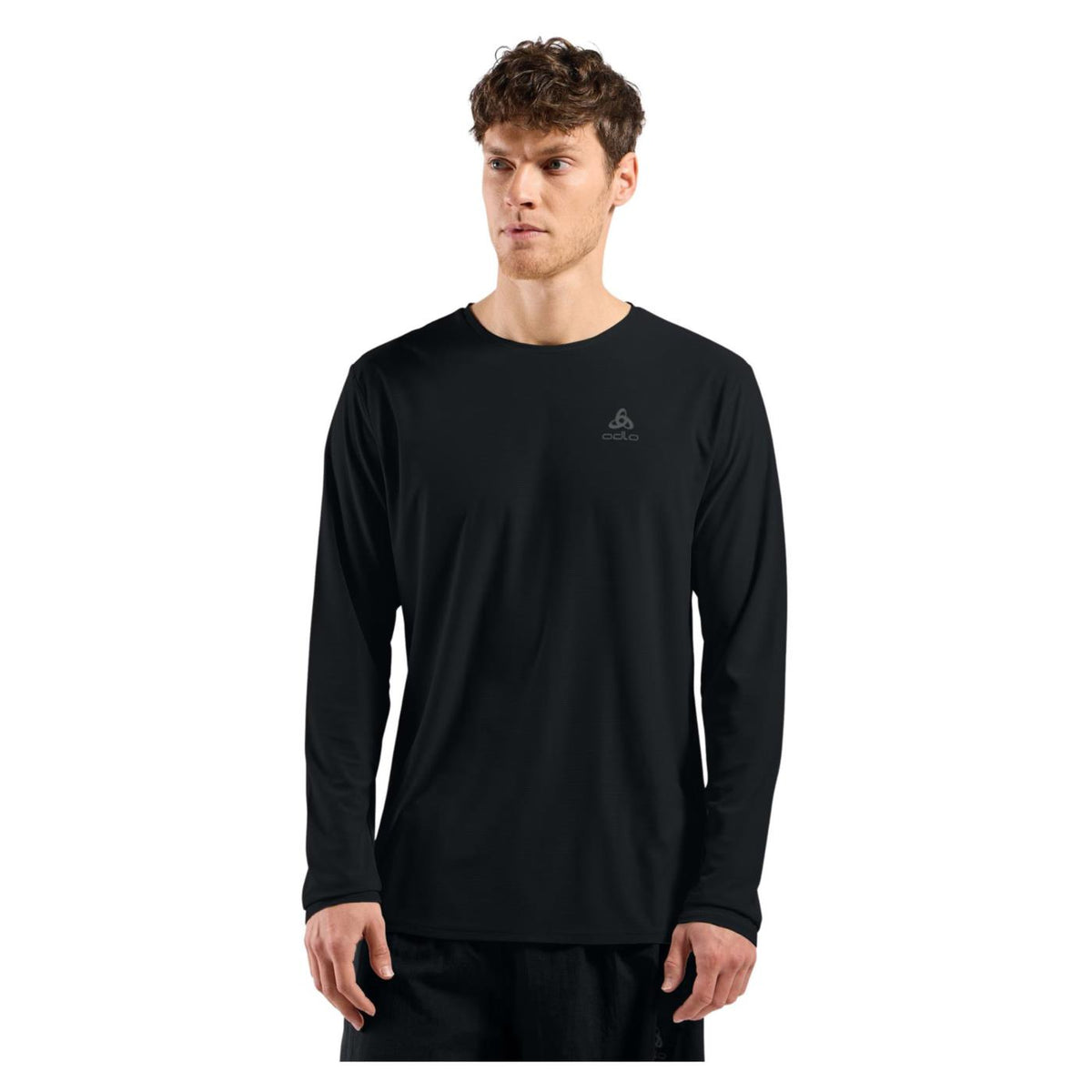 ODLO ZEROWEIGHT CHILL-TEC LS - Nero - immagine principale