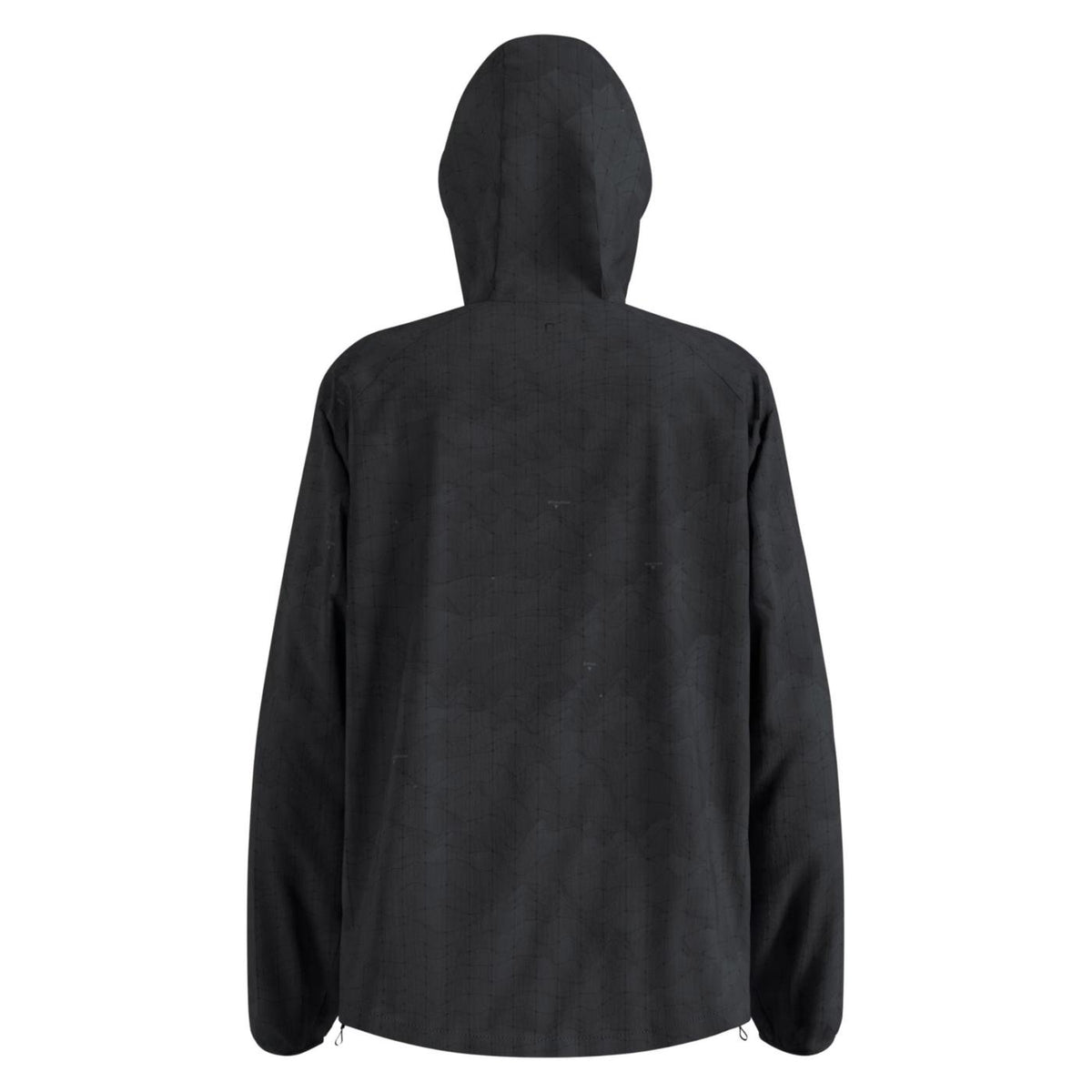 ODLO W ZEROWEIGHT PRINT JACKET - C1-nero - vista 4