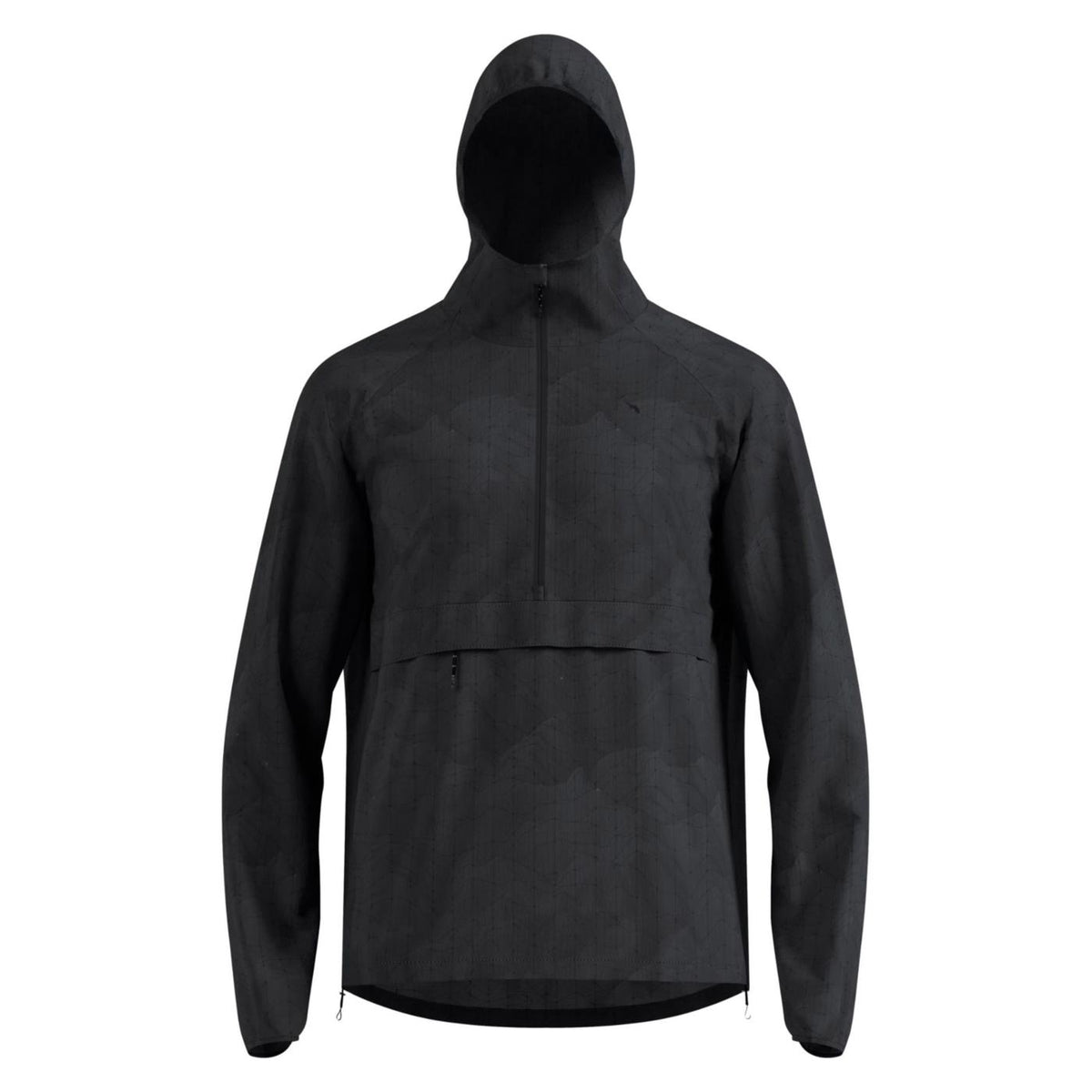 ODLO ZEROWEIGHT PRINT JACKET - C1-nero - vista 3