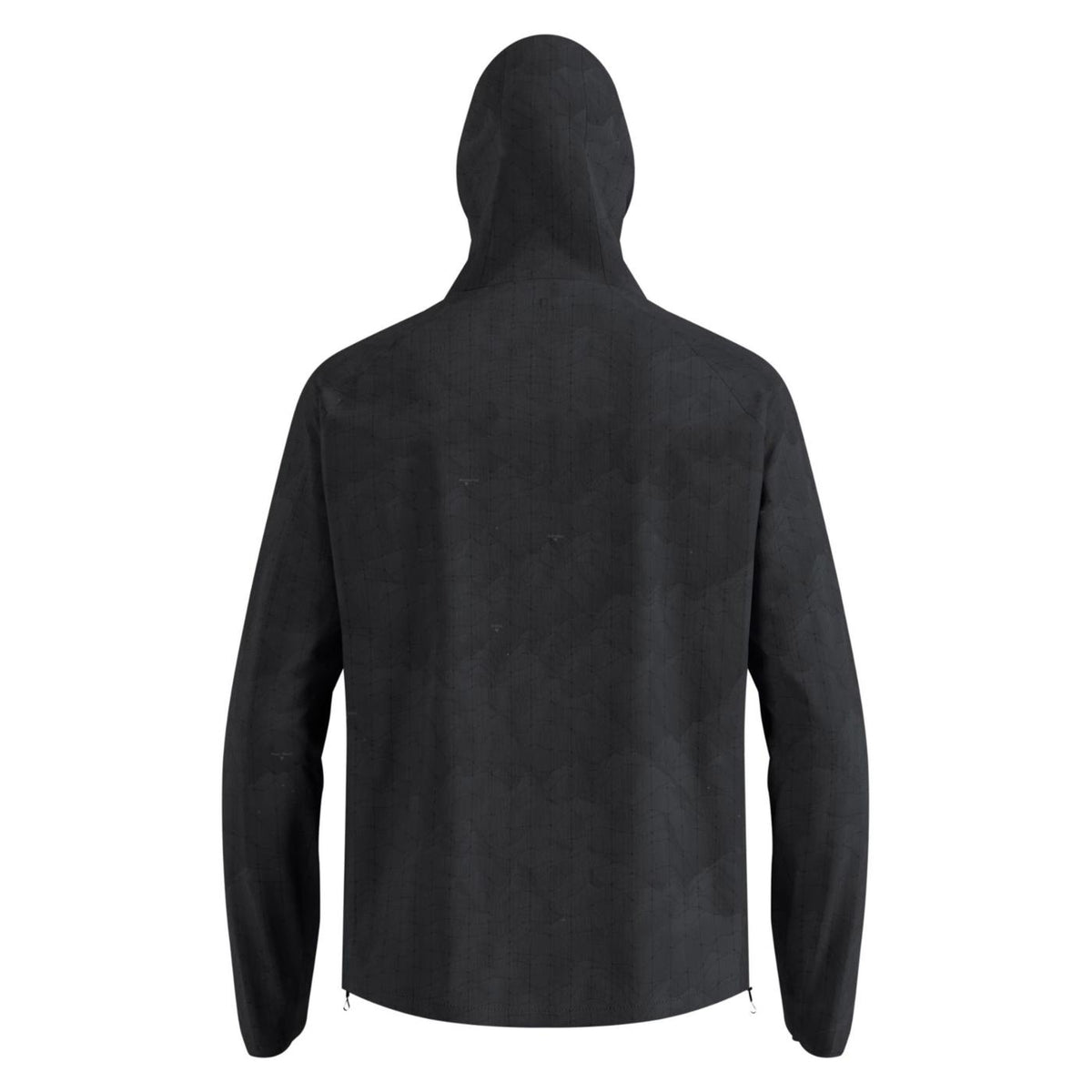 ODLO ZEROWEIGHT PRINT JACKET - C1-nero - vista 4