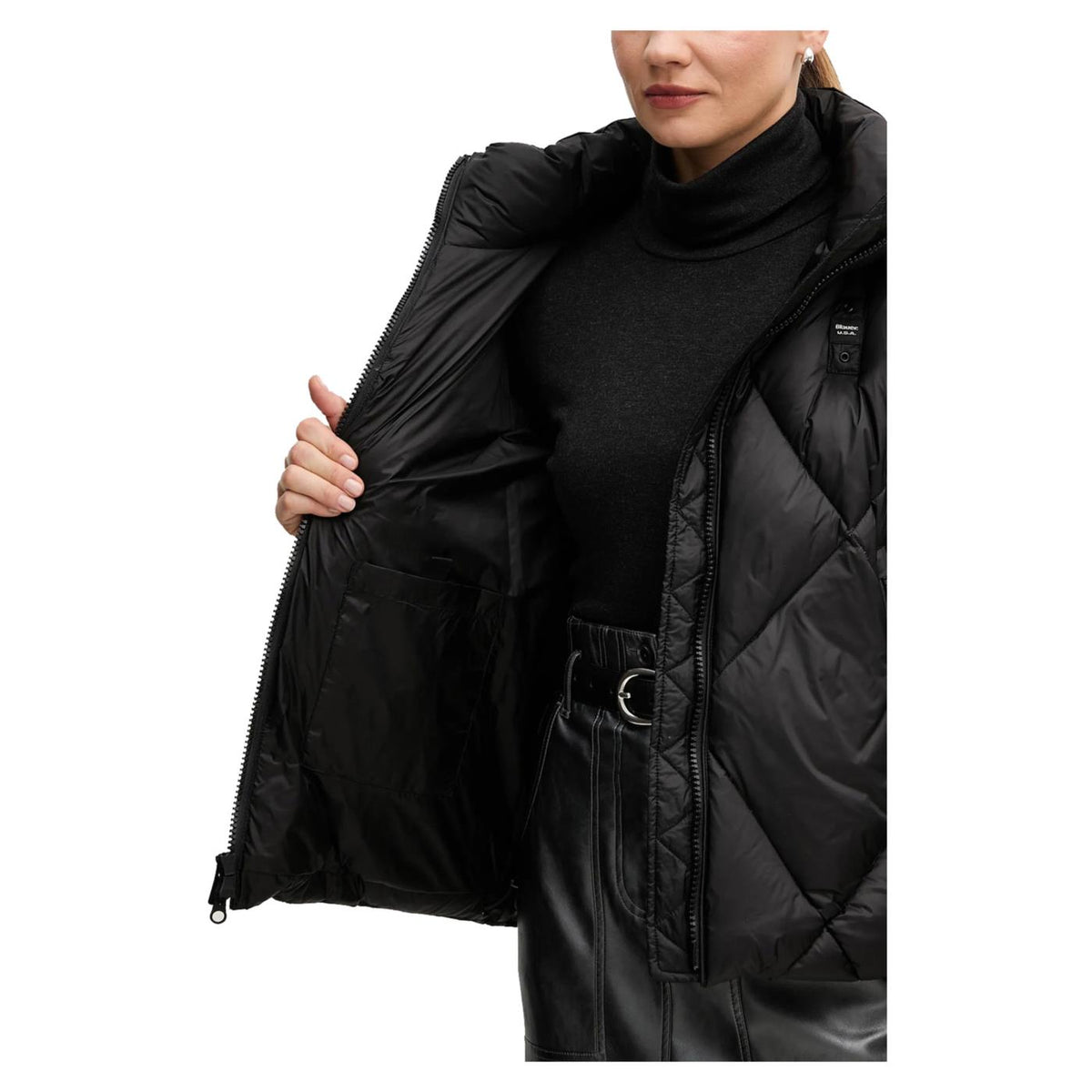 BLAUER JACKET LAMARTINE WOMAN - Nero - vista 4