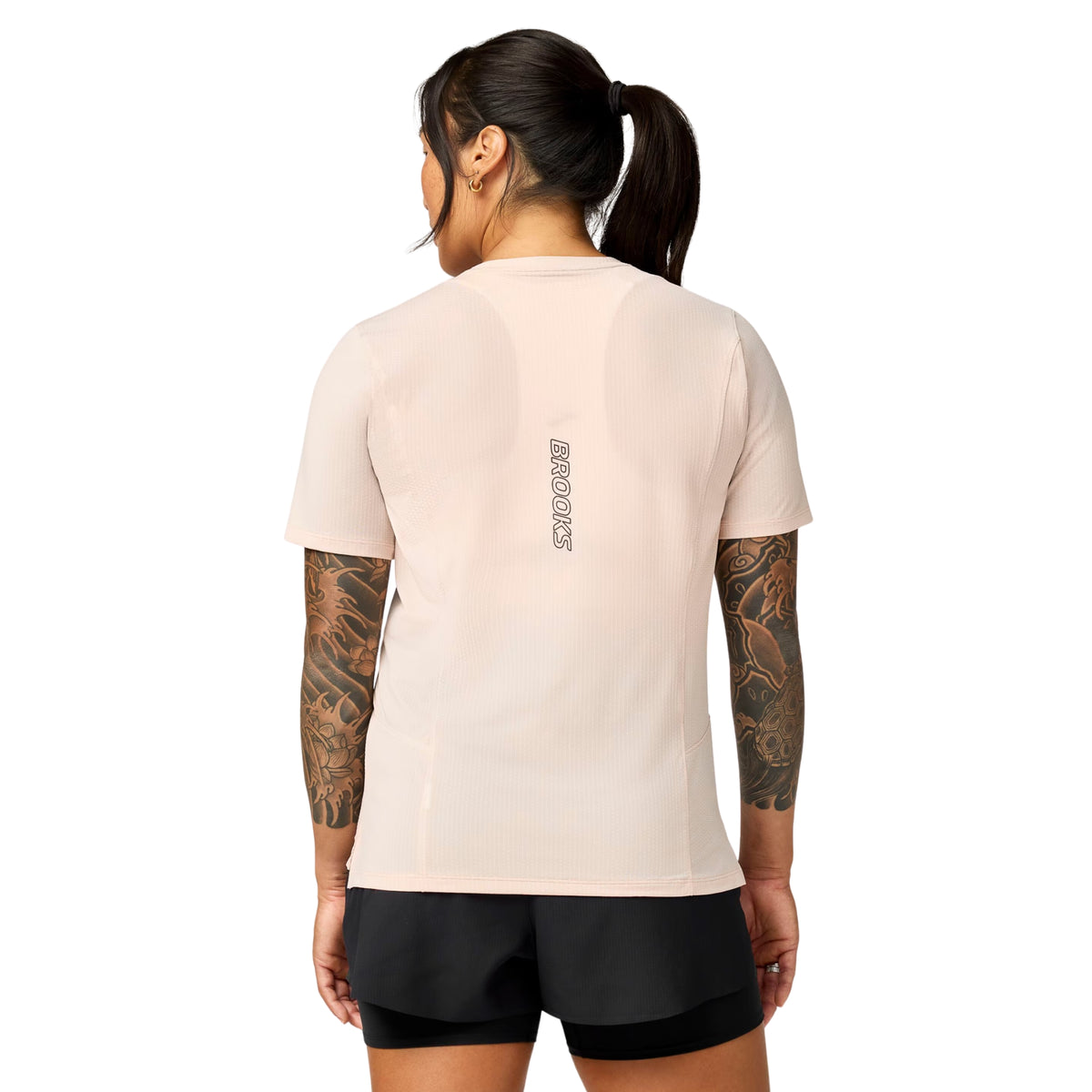 BROOKS HIGH POINT SS WOMAN TEE - seconda immagine