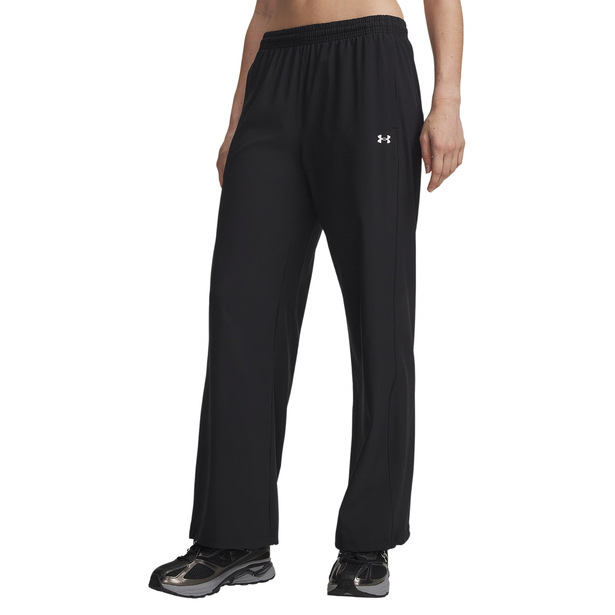 UNDER ARMOUR RIVAL WOVEN CORE PANT W - Nero - immagine principale