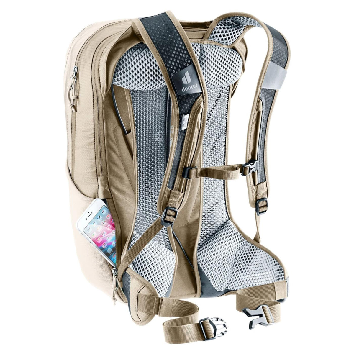 DEUTER RACE AIR 14+3 - Beige - vista 4