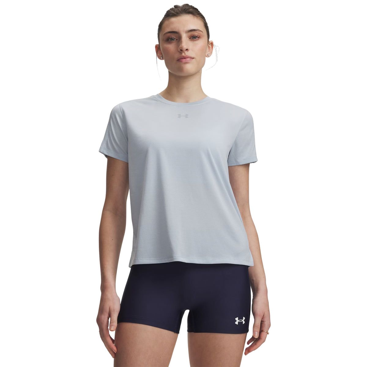 UNDER ARMOUR VELOCITI REFLECT W TEE - Grigio chiaro - immagine principale