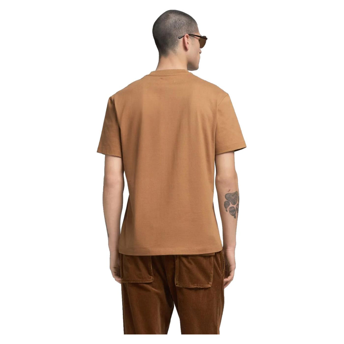 REPLAY T-SHIRT CON RICAMO - Marrone chiaro - vista 2