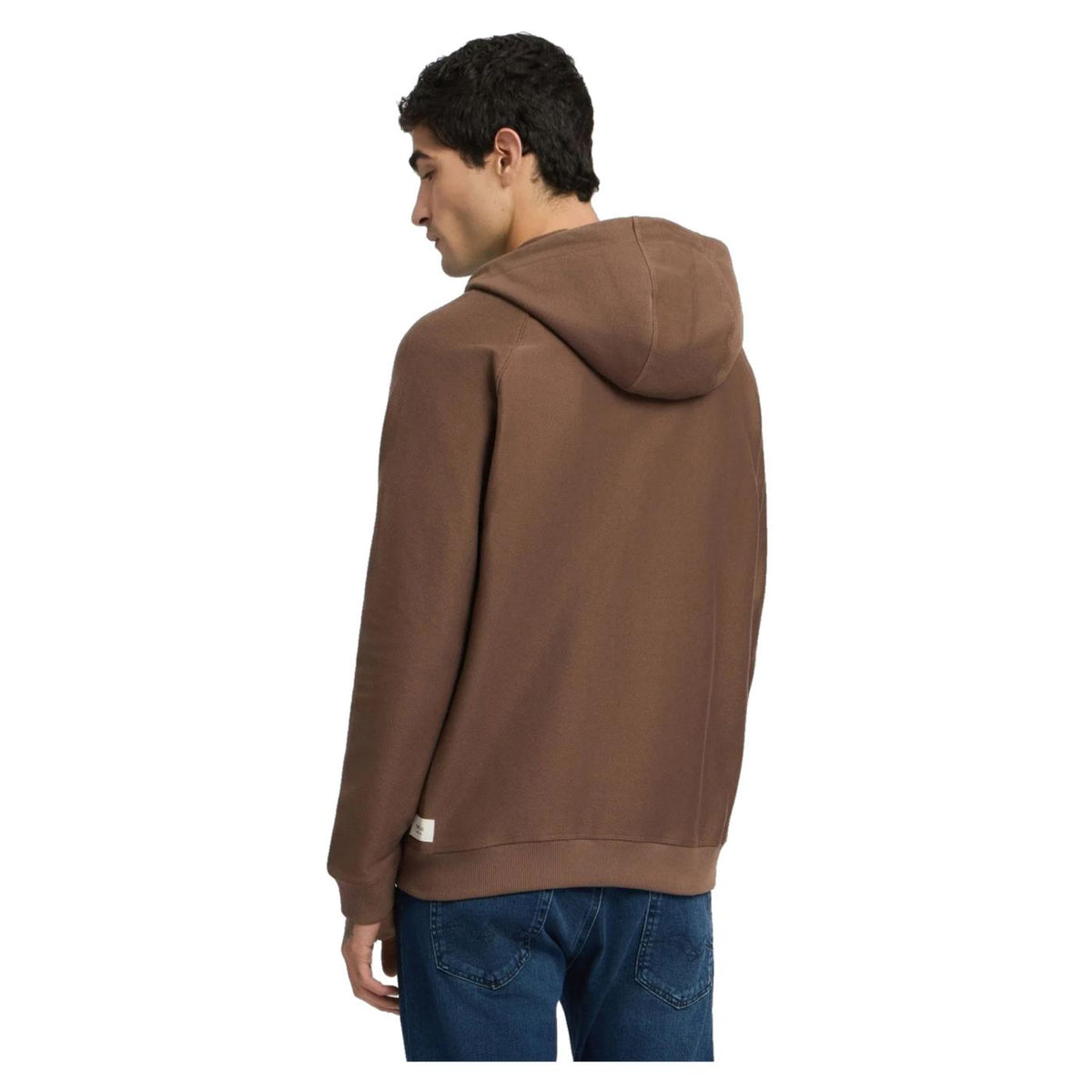 REPLAY JACKET FLEECE DI COTONE - Marrone scuro - vista 2