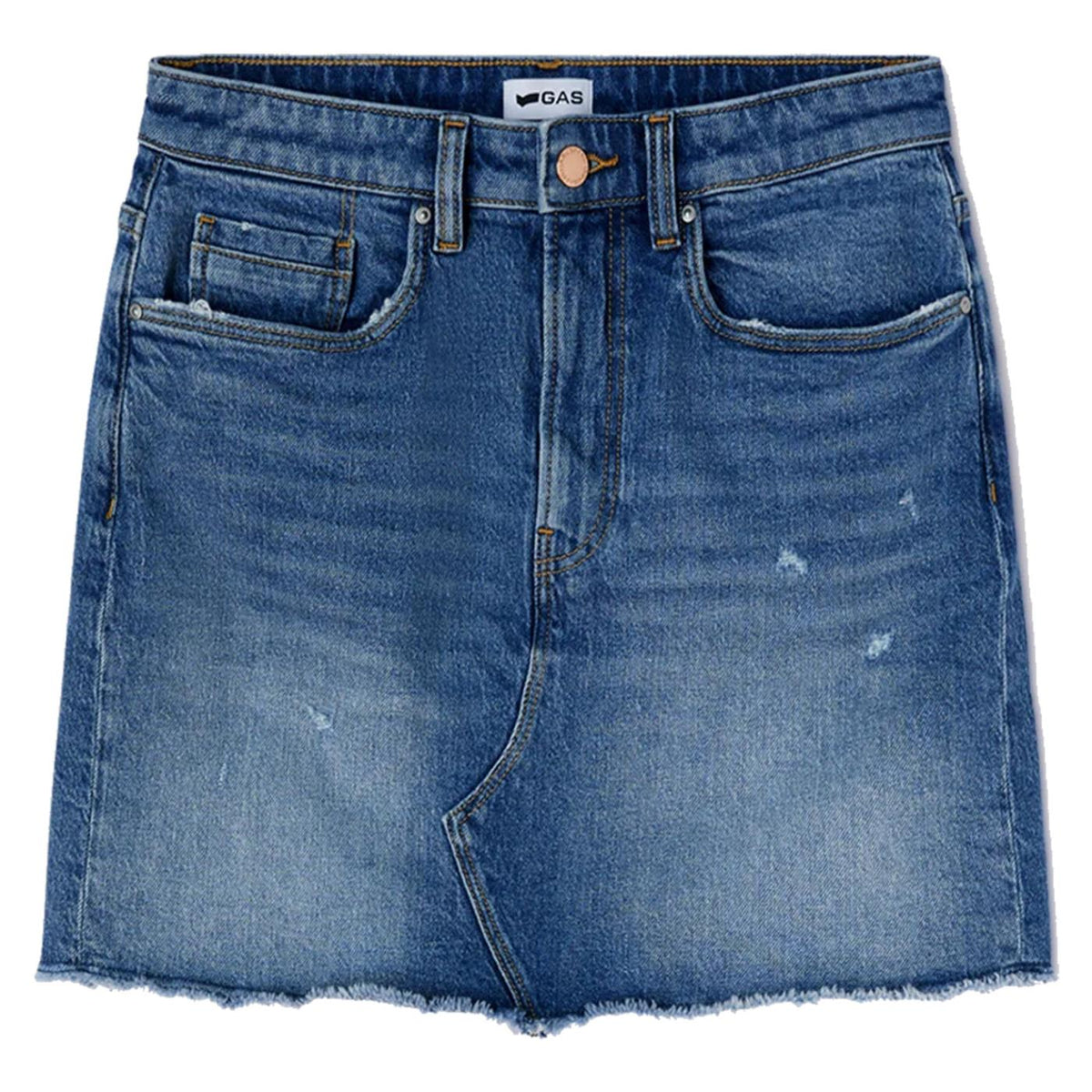 GAS HERITAGE MINI DENIM SKIRT