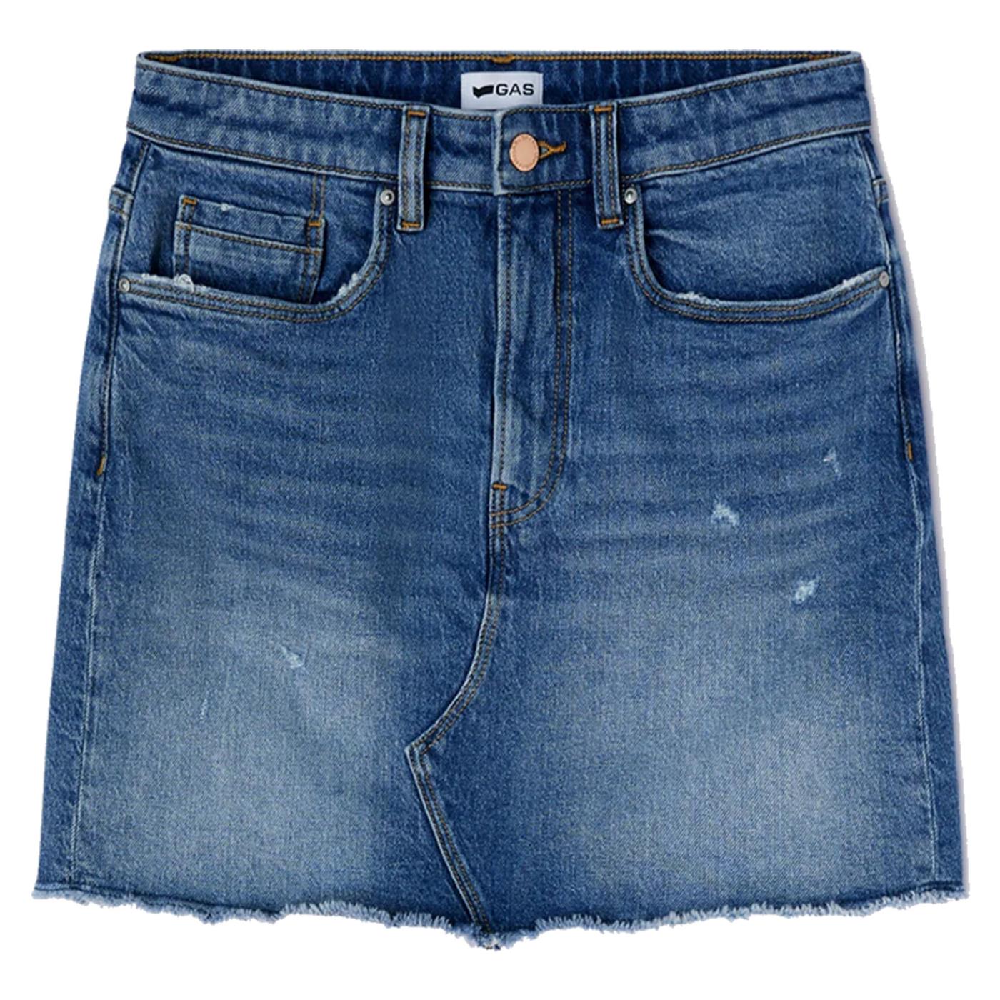 GAS HERITAGE MINI DENIM SKIRT