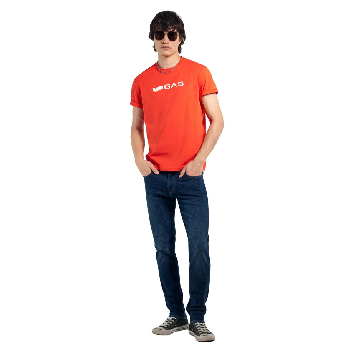 GAS SAX ZIP L.32 - Denim - immagine principale