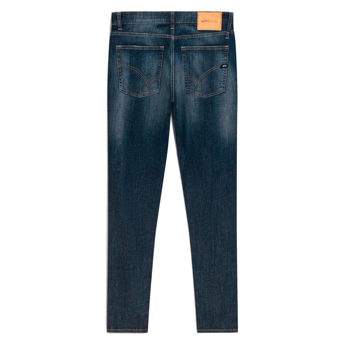 GAS ALBERT DENIM STRETCH L.32 - Denim - vista 4