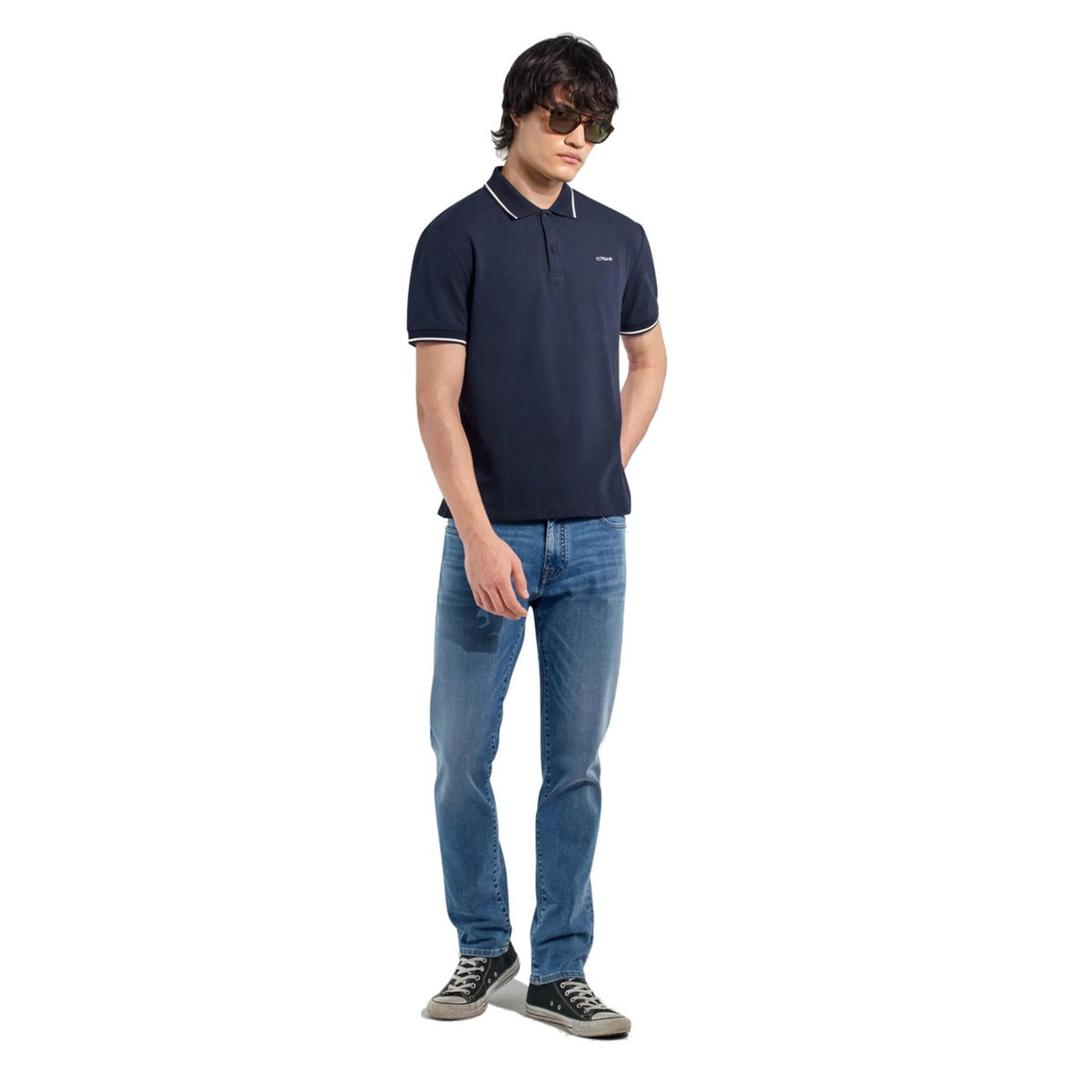 GAS ALBERT L.34 - Denim - vista 6