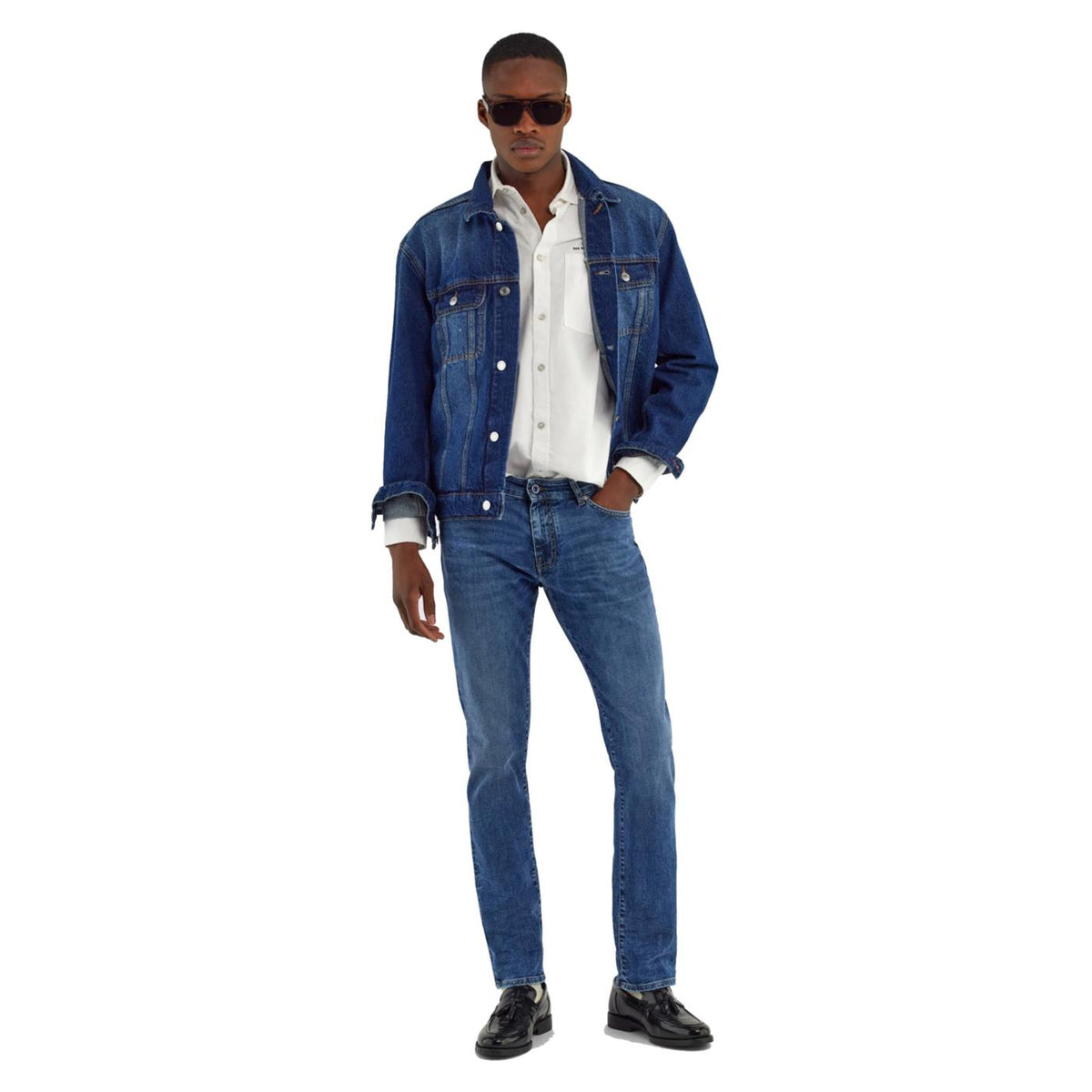 GAS ALBERT L.34 - Denim - vista 4
