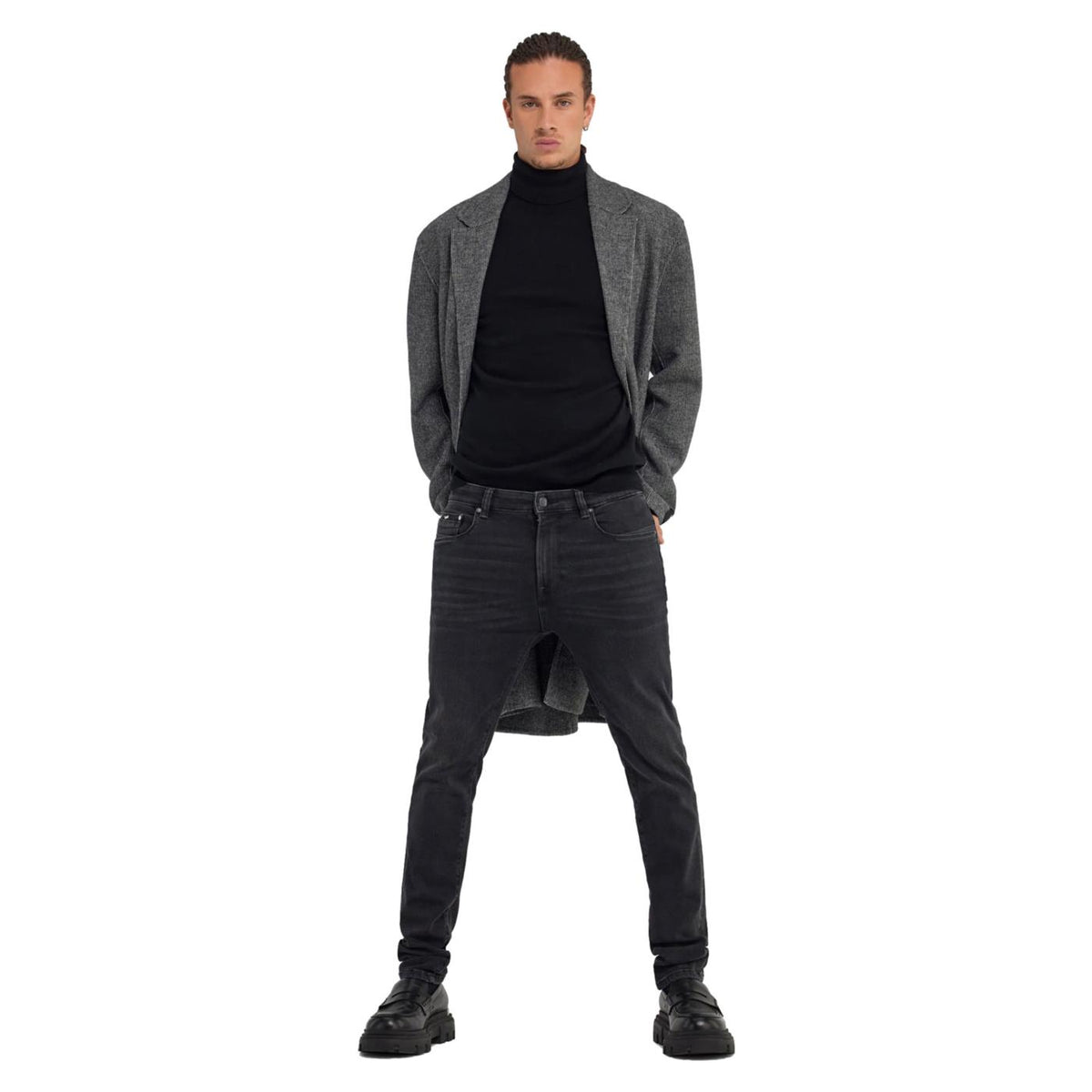 GAS SAX ZIP L32 BLACK DARK