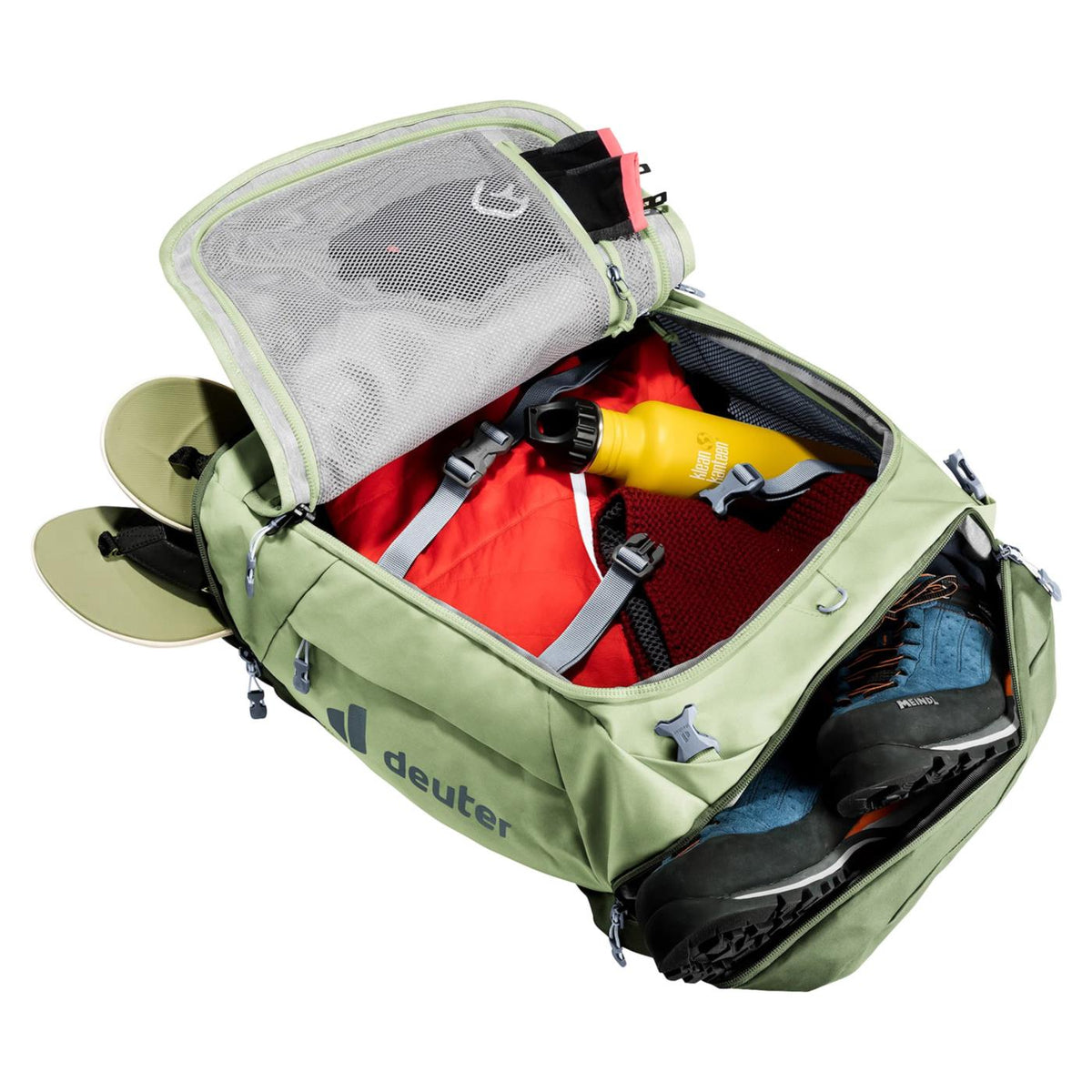 DEUTER DUFFEL PRO 40 - Lime - vista 5