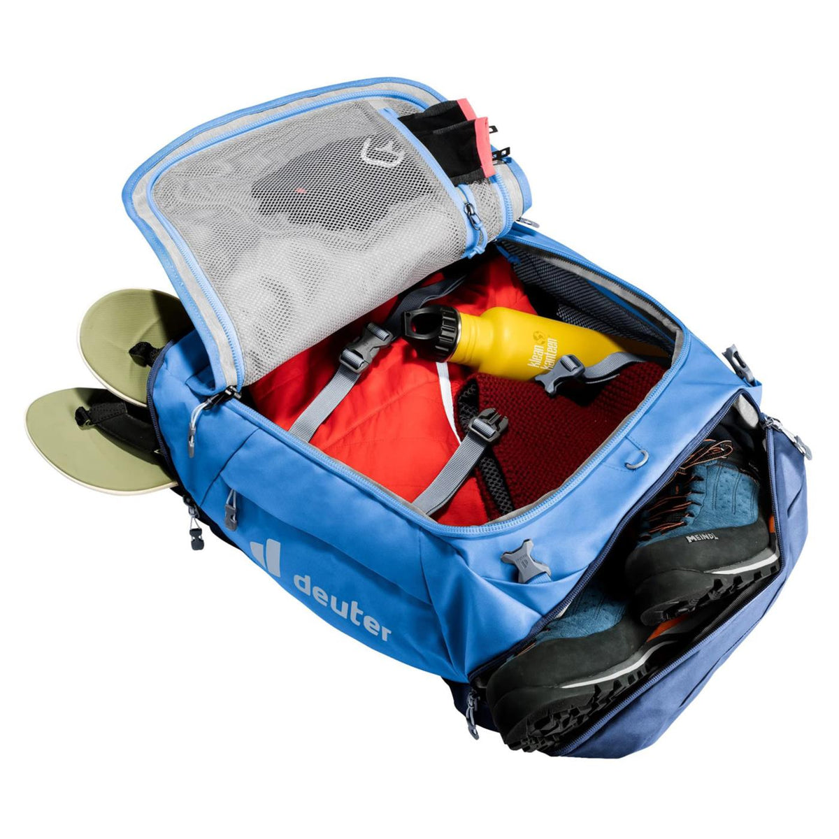 DEUTER DUFFEL PRO 40 - Azzurro - vista 5