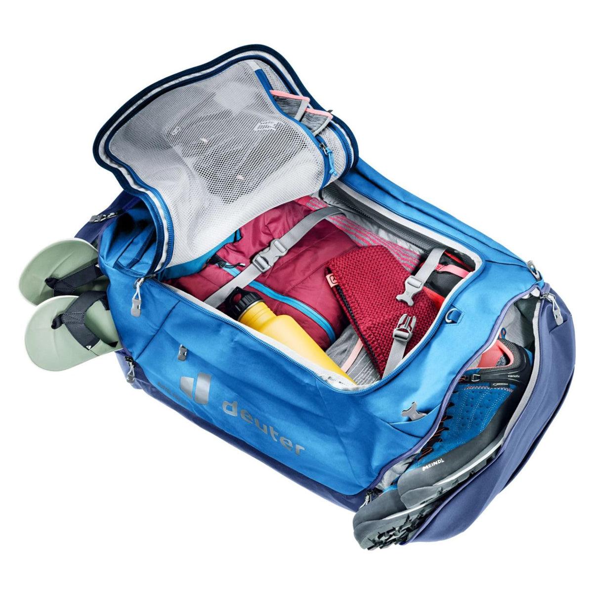DEUTER DUFFEL PRO 60 - Azzurro - vista 6