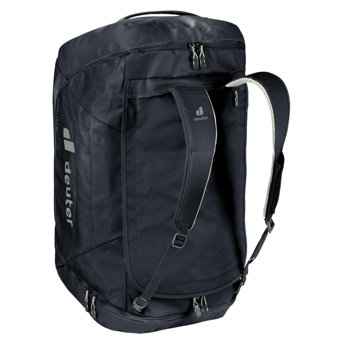 DEUTER DUFFEL PRO 60 - Nero - vista 3