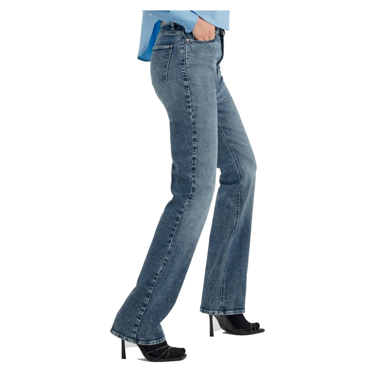 GAS STAR G BOOTCUT L32 MED BL