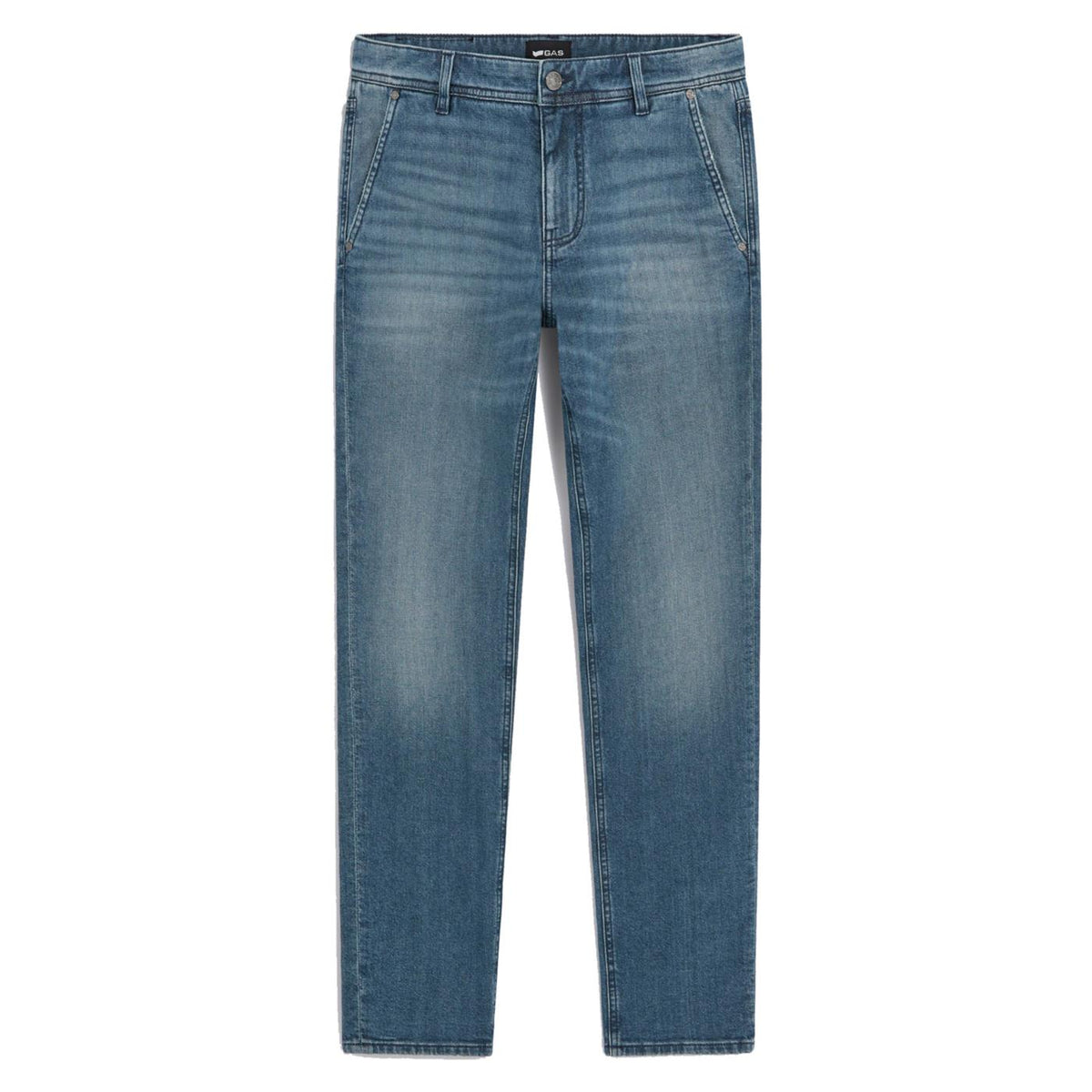 GAS ALEX CHINO L.32 - Denim - vista 3