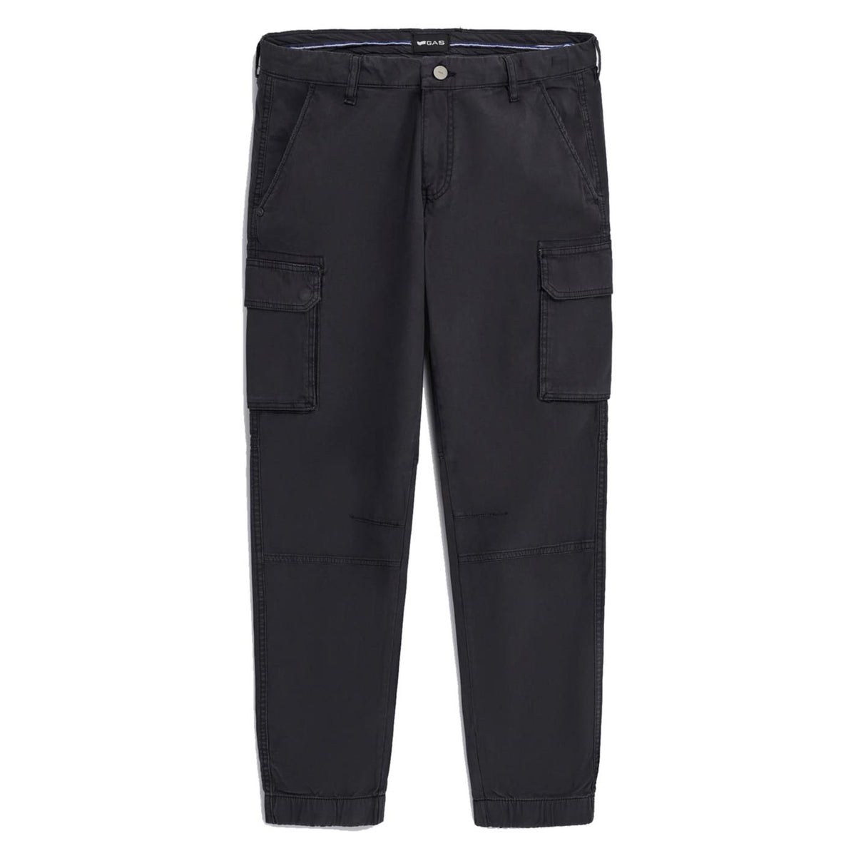 GAS BOB GYM POCKET PANTS - Nero - immagine principale
