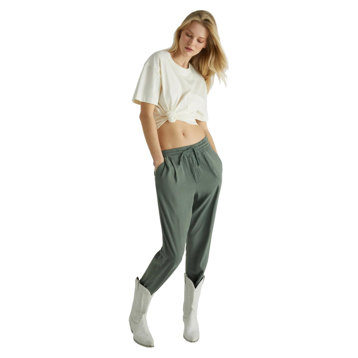 GAS PANTALONI ALIZEE TENCEL