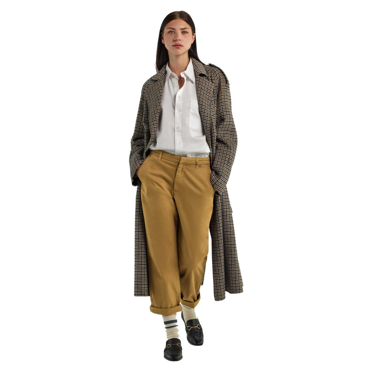 GAS PANT ZAIRA W GROS COTTON - immagine principale