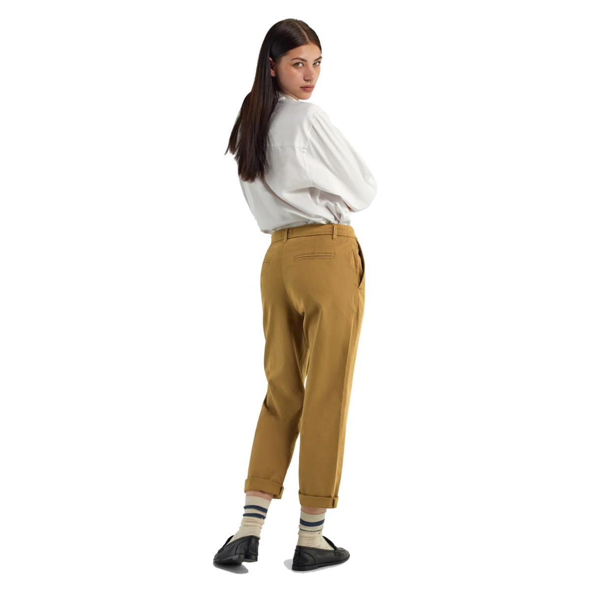 GAS PANT ZAIRA W GROS COTTON - vista 2