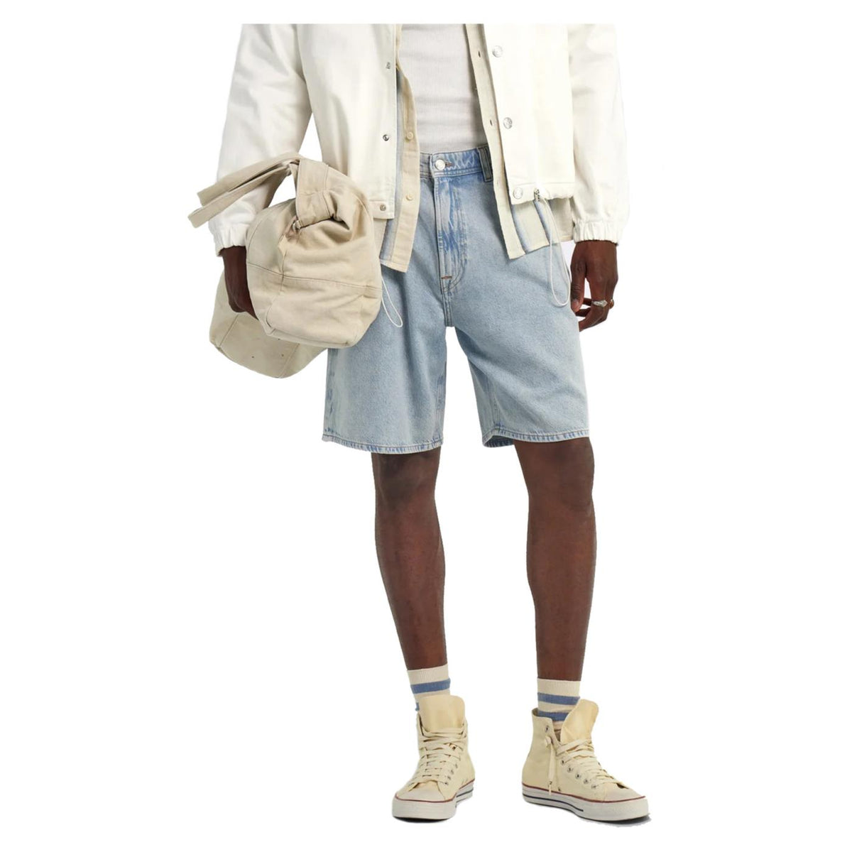 GAS BERMUDA 90'S DAD DENIM